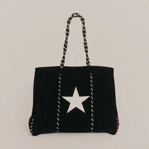 Mila Large Neoprene Star Tote